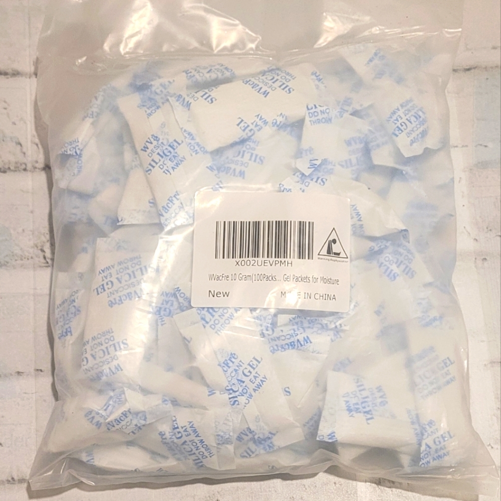 100 packs silica gel 10 gram